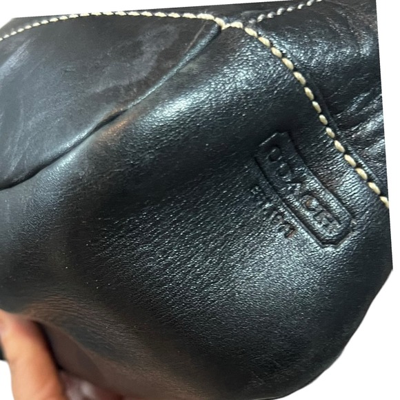 Vintage Coach Legacy Turnlock Leather Satchel Bag Purse 12868 - Picture 9 of 11